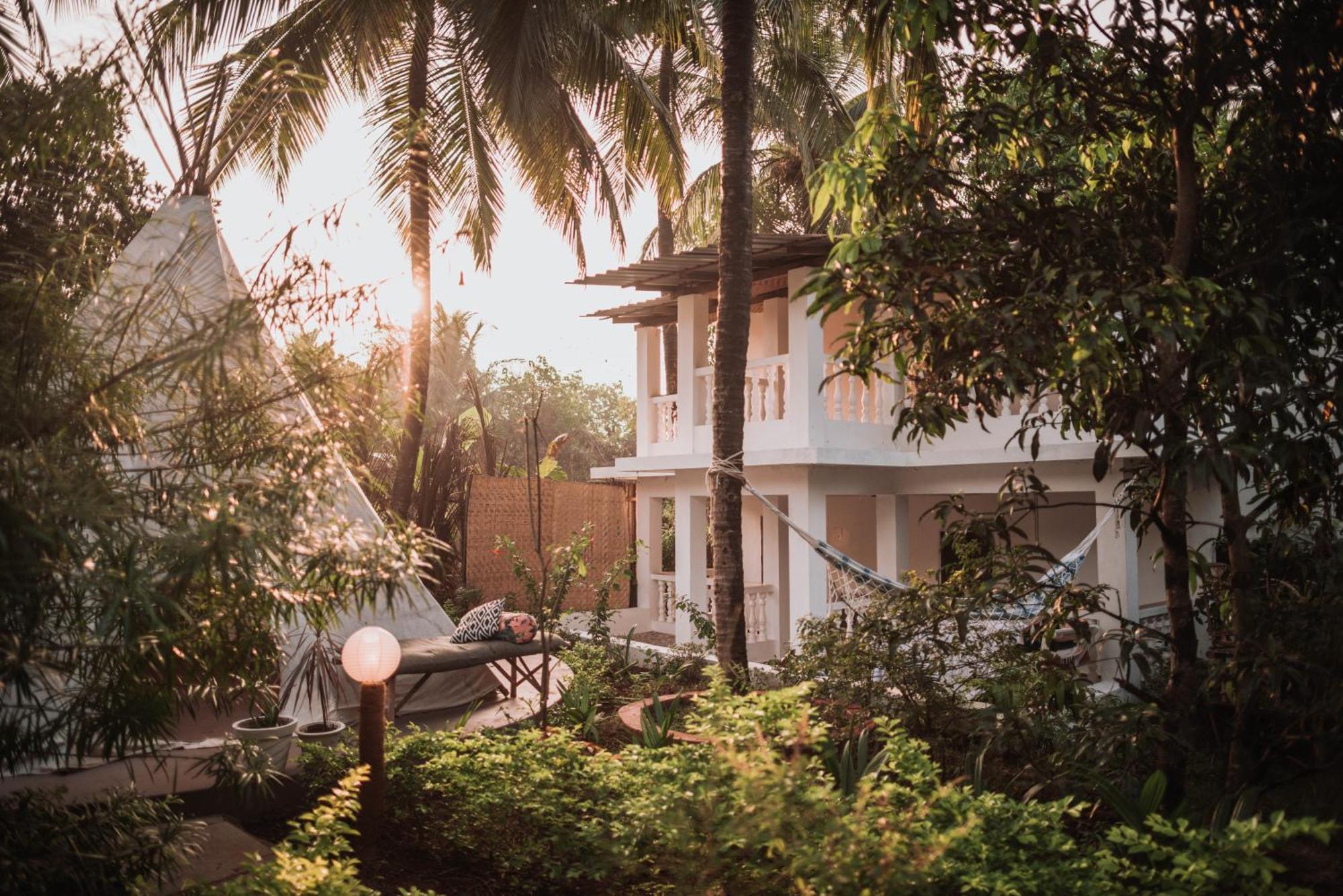 Wigwam Hotel Mandrem Bagian luar foto