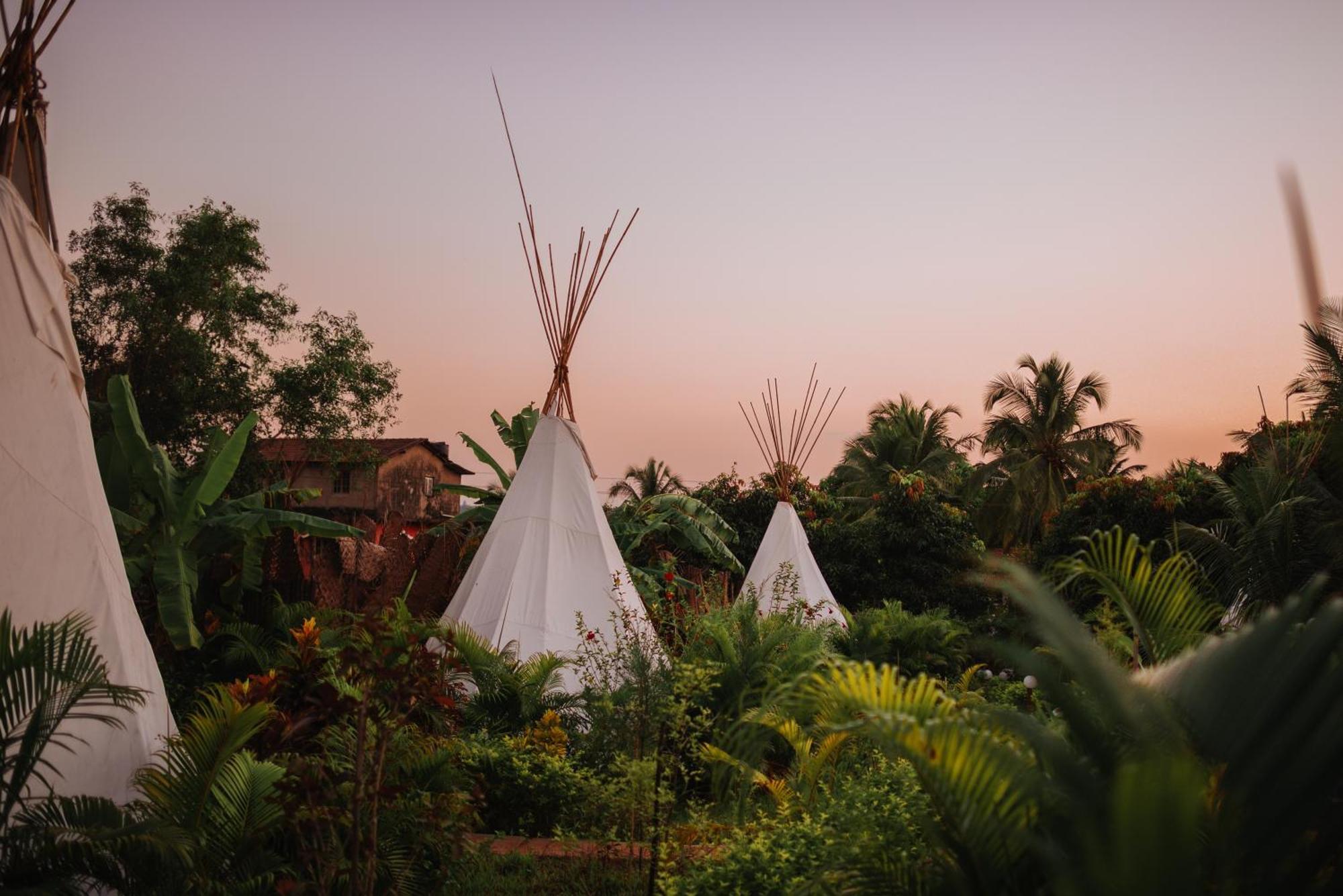 Wigwam Hotel Mandrem Bagian luar foto